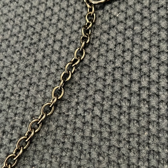 HOBO Int’l Alicia Bronze leather clutch w/chain strap small shoulder indie boho - Picture 4 of 11